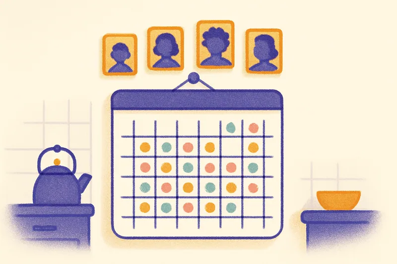 How to Run a Blended Family Calendar Without Anyone Missing Pickup
