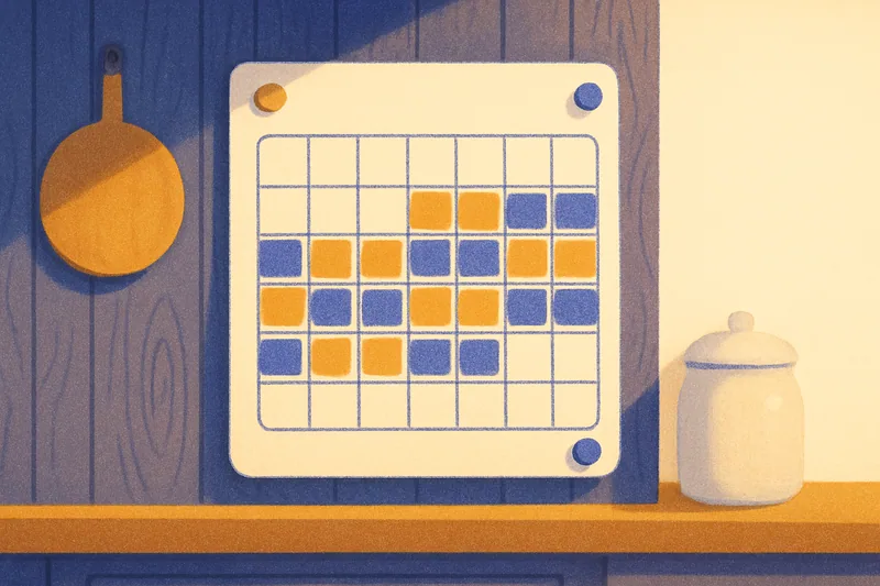 Shared Custody Calendar: 7 Schedule Templates (2-2-3, 2-2-5-5, Week On/Off)