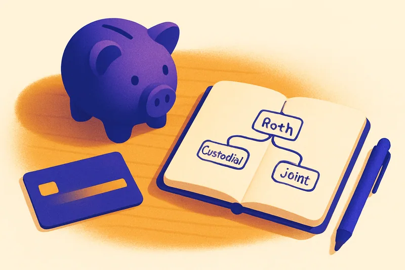 How to Open a Bank Account for a Kid Entrepreneur (Custodial vs Joint vs Roth)